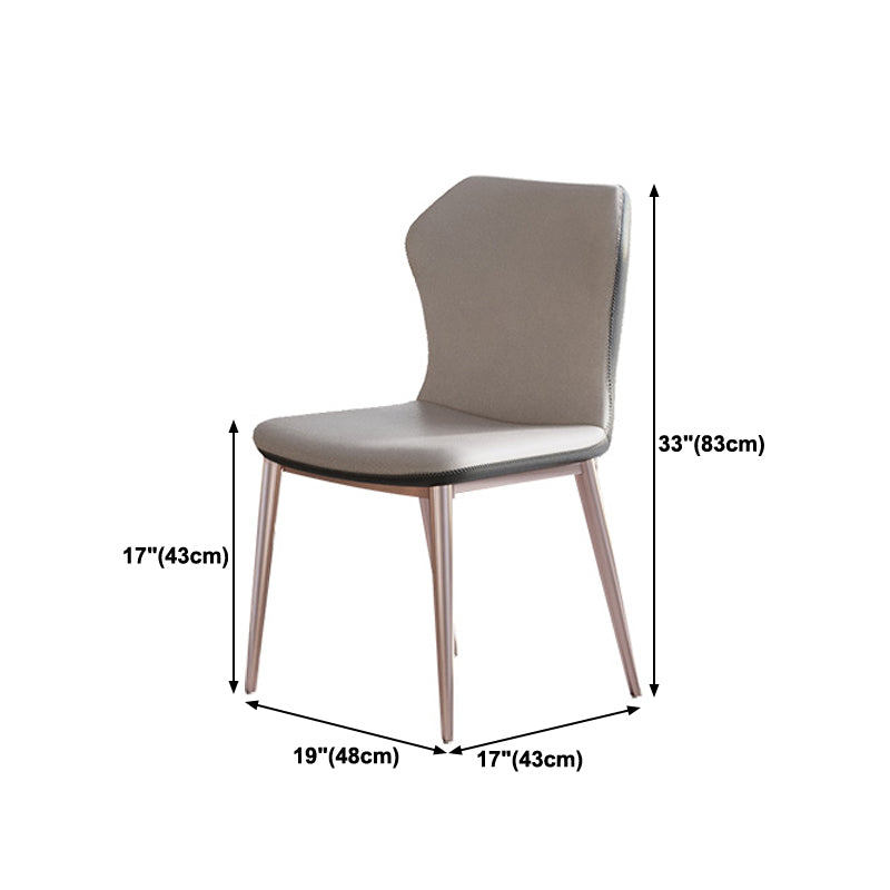 Modern 1/4/5/7 Pieces Silver Dining Table Set with Sintered Stone Top Scalable Dinette Set Clearhalo 'Dining Room Sets' 'Dining Tables & Seating' 'dining_room_set' 'furn' 'furn_dining_room_set' 'Furniture' 'furniture_dining_room_set' 'Kitchen & Dining Furniture' 4889844