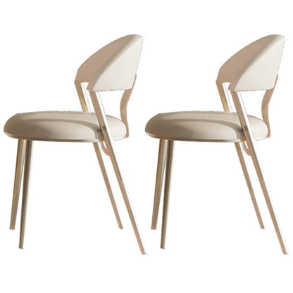 1/2/5/7/9 Pieces Dining Chairs Set Sintered Stone Dining Table Set Rectangle Table 2 White Chairs Clearhalo 'Dining Room Sets' 'Dining Tables & Seating' 'dining_room_set' 'furn' 'furn_dining_room_set' 'Furniture' 'furniture_dining_room_set' 'Kitchen & Dining Furniture' 4889868