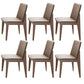 Modern 1/3/5/6/7 Pieces Dining Set Solid Wood Dining Table Set for Dining Areas 6 Grey Chairs Clearhalo 'Dining Room Sets' 'Dining Tables & Seating' 'dining_room_set' 'furn' 'furn_dining_room_set' 'Furniture' 'furniture_dining_room_set' 'Kitchen & Dining Furniture' 4889884