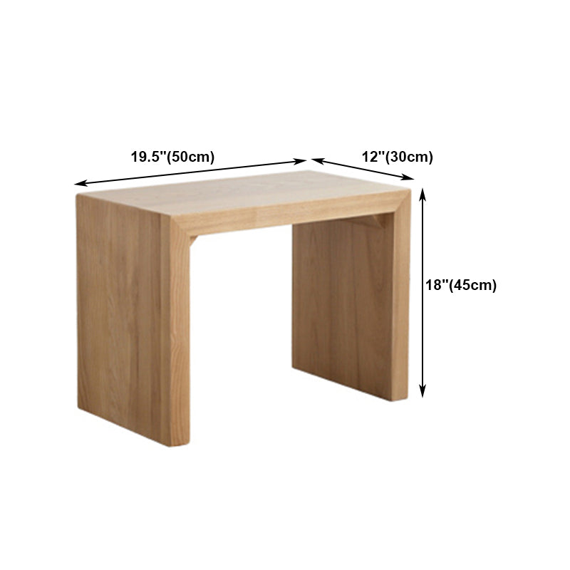 Modern 1/2/4 Pieces Rectangle Dining Table Set Ash Wood Dinette Set with Acrylic Base Clearhalo 'Dining Room Sets' 'Dining Tables & Seating' 'dining_room_set' 'furn' 'furn_dining_room_set' 'Furniture' 'furniture_dining_room_set' 'Kitchen & Dining Furniture' 4889917