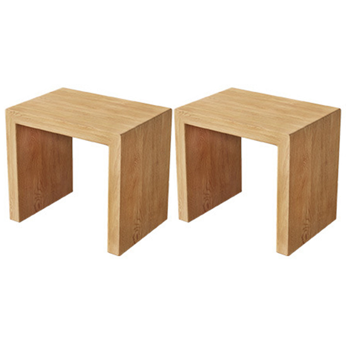 Modern 1/2/3/4/5 Pieces Dining Bench Set Solid Wood Dining Room Furniture 2 Wood Stools Clearhalo 'Dining Room Sets' 'Dining Tables & Seating' 'dining_room_set' 'furn' 'furn_dining_room_set' 'Furniture' 'furniture_dining_room_set' 'Kitchen & Dining Furniture' 4890014