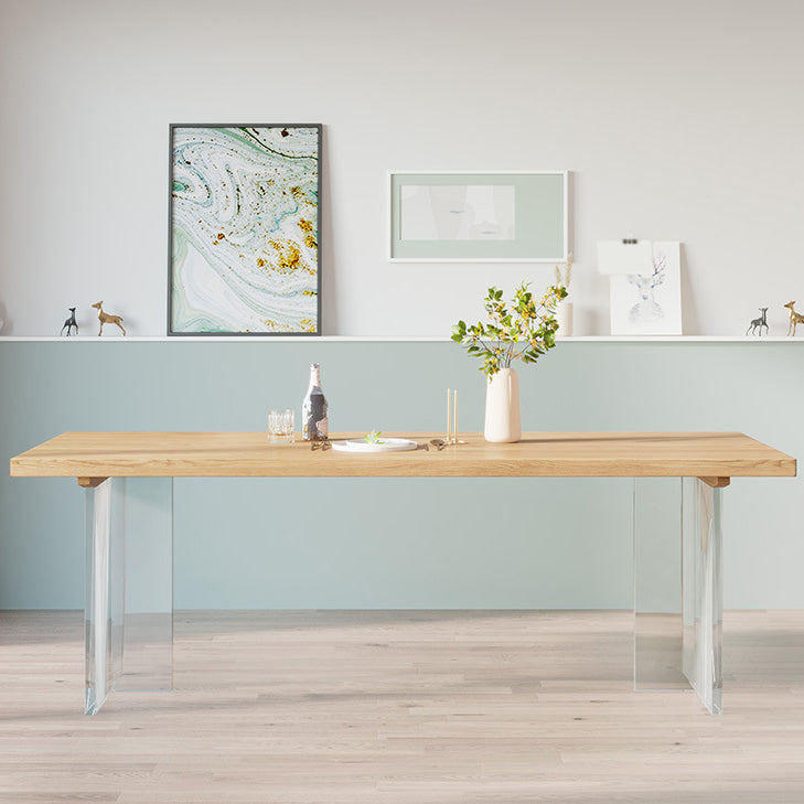 Modern 1/2/3/4/5 Pieces Dining Bench Set Solid Wood Dining Room Furniture Clearhalo 'Dining Room Sets' 'Dining Tables & Seating' 'dining_room_set' 'furn' 'furn_dining_room_set' 'Furniture' 'furniture_dining_room_set' 'Kitchen & Dining Furniture' 4890025