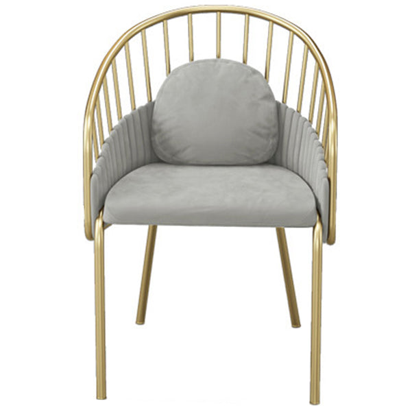 Glam 1/5 Pieces Dining Set Rectangle Stone Dining Table Set for Dining Room 1 Light Grey Chair Clearhalo 'Dining Room Sets' 'Dining Tables & Seating' 'dining_room_set' 'furn' 'furn_dining_room_set' 'Furniture' 'furniture_dining_room_set' 'Kitchen & Dining Furniture' 4890041