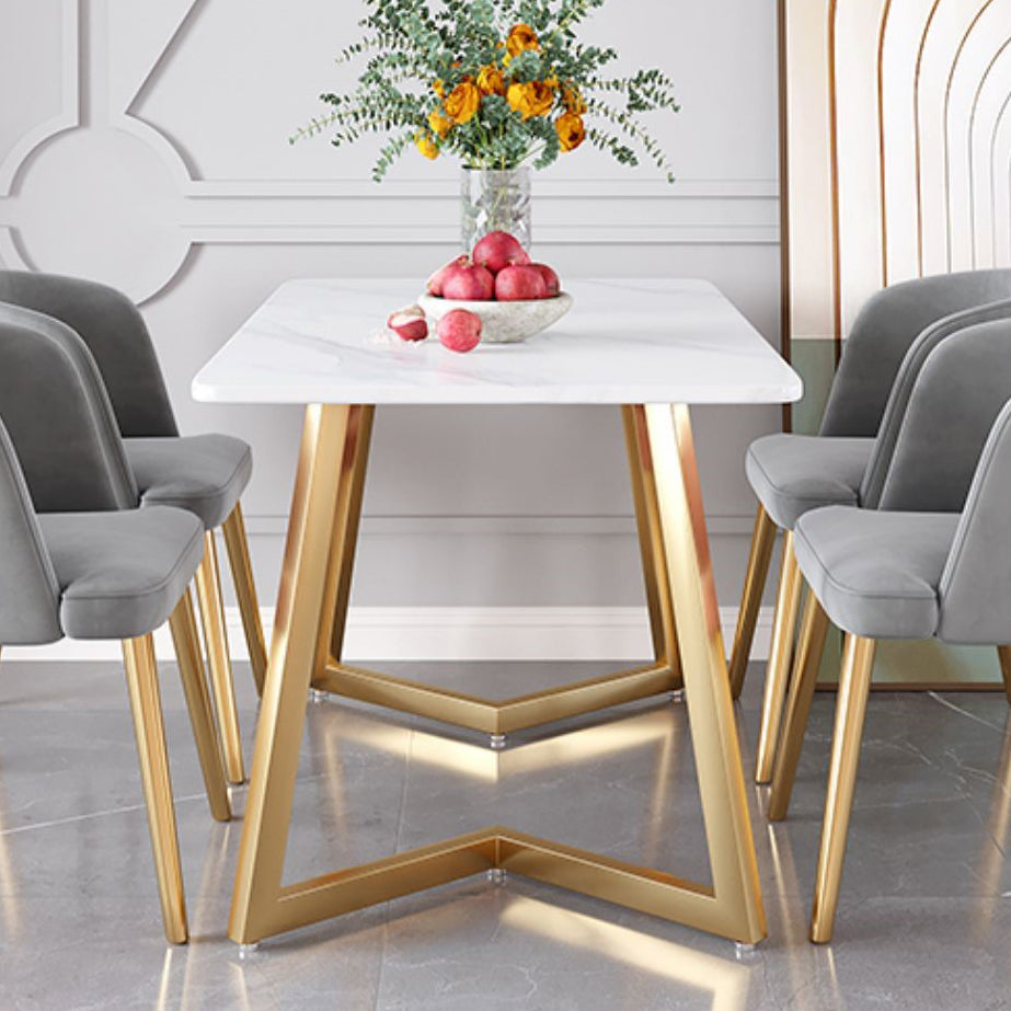 Traditional Luxury Stone Furniture Rectangle Double Pedestal Dining Site Table Clearhalo 'Dining Tables & Seating' 'Dining Tables' 'dining_table' 'furn' 'furn_dining_table' 'Furniture' 'furniture_dining_table' 'Kitchen & Dining Furniture' 'kitchen' 'kitchen_dining_table' 4890140