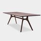Rectangle Simplicity Dining Table Fixed Table with Solid Wood Clearhalo 'Dining Tables & Seating' 'Dining Tables' 'dining_table' 'Furniture' 'furniture_dining_table' 'Kitchen & Dining Furniture' 'kitchen' 'kitchen_dining_table' 4890151