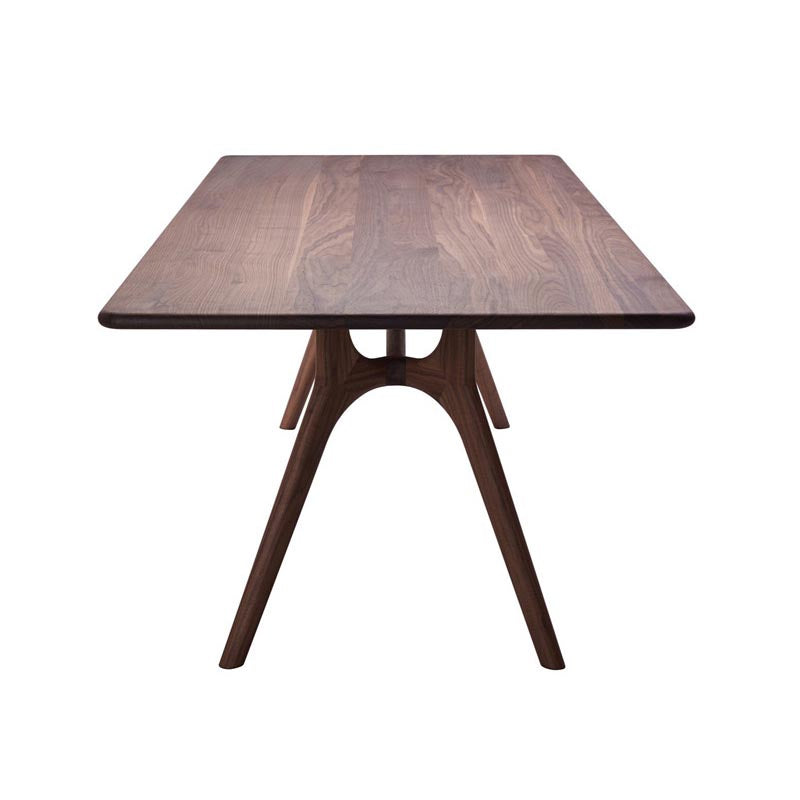 Rectangle Simplicity Dining Table Fixed Table with Solid Wood Clearhalo 'Dining Tables & Seating' 'Dining Tables' 'dining_table' 'Furniture' 'furniture_dining_table' 'Kitchen & Dining Furniture' 'kitchen' 'kitchen_dining_table' 4890152
