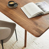 Rectangle Simplicity Dining Table Fixed Table with Solid Wood Clearhalo 'Dining Tables & Seating' 'Dining Tables' 'dining_table' 'Furniture' 'furniture_dining_table' 'Kitchen & Dining Furniture' 'kitchen' 'kitchen_dining_table' 4890153