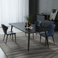Industrial Style Stone Dining Table 4 Legs Dining Room Collection for Indoor Clearhalo 'Dining Tables & Seating' 'Dining Tables' 'dining_table' 'furn' 'furn_dining_table' 'Furniture' 'furniture_dining_table' 'Kitchen & Dining Furniture' 'kitchen' 'kitchen_dining_table' 4890172