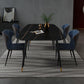 Industrial Style Stone Dining Table 4 Legs Dining Room Collection for Indoor Clearhalo 'Dining Tables & Seating' 'Dining Tables' 'dining_table' 'furn' 'furn_dining_table' 'Furniture' 'furniture_dining_table' 'Kitchen & Dining Furniture' 'kitchen' 'kitchen_dining_table' 4890173