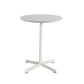 Industrial Style Dining Site Table Metal 4 Legs Dining Room Collection Round White Clearhalo 'Dining Tables & Seating' 'Dining Tables' 'dining_table' 'Furniture' 'furniture_dining_table' 'Kitchen & Dining Furniture' 'kitchen' 'kitchen_dining_table' 4890183