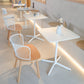 Industrial Style Dining Site Table Metal 4 Legs Dining Room Collection Clearhalo 'Dining Tables & Seating' 'Dining Tables' 'dining_table' 'Furniture' 'furniture_dining_table' 'Kitchen & Dining Furniture' 'kitchen' 'kitchen_dining_table' 4890187