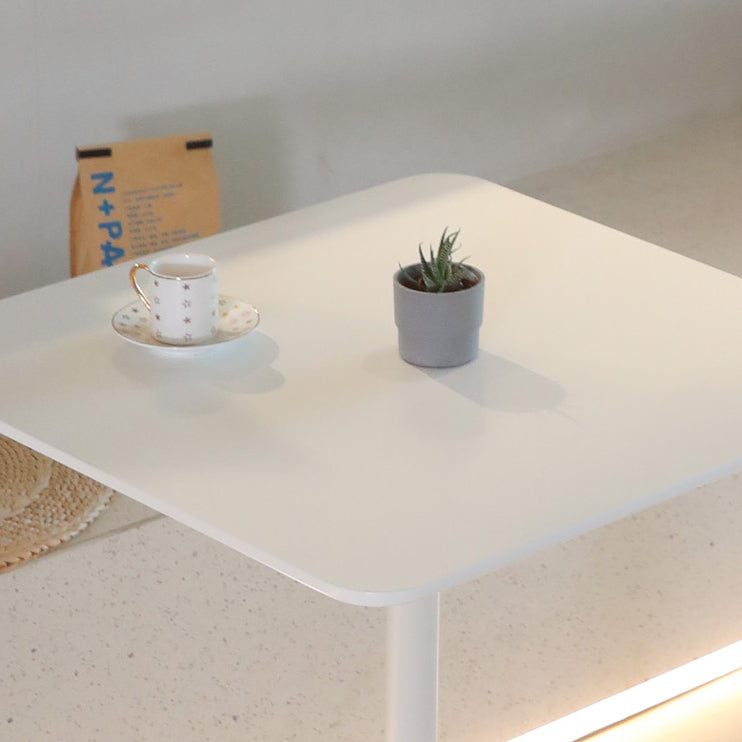 Industrial Style Dining Site Table Metal 4 Legs Dining Room Collection Clearhalo 'Dining Tables & Seating' 'Dining Tables' 'dining_table' 'Furniture' 'furniture_dining_table' 'Kitchen & Dining Furniture' 'kitchen' 'kitchen_dining_table' 4890194