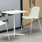 Industrial Style Dining Site Table Metal 4 Legs Dining Room Collection Clearhalo 'Dining Tables & Seating' 'Dining Tables' 'dining_table' 'Furniture' 'furniture_dining_table' 'Kitchen & Dining Furniture' 'kitchen' 'kitchen_dining_table' 4890201