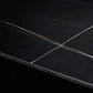 Modern Rectangle Stone Table for Restaurant Balck Metal Pedestal Dining Table Clearhalo 'Dining Tables & Seating' 'Dining Tables' 'dining_table' 'furn' 'furn_dining_table' 'Furniture' 'furniture_dining_table' 'Kitchen & Dining Furniture' 'kitchen' 'kitchen_dining_table' 4890395