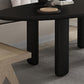 Nordic Simple Solid Wood Table for Restaurant Oval Table with Three Pedestal Clearhalo 'Dining Tables & Seating' 'Dining Tables' 'dining_table' 'furn' 'furn_dining_table' 'Furniture' 'furniture_dining_table' 'Kitchen & Dining Furniture' 'kitchen' 'kitchen_dining_table' 4890426