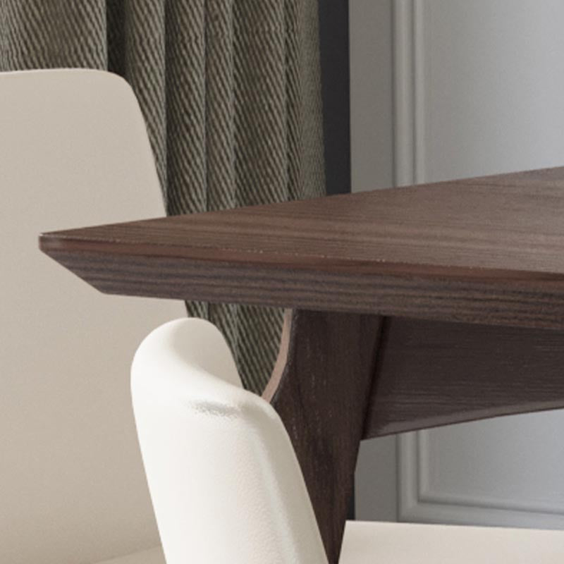 4-foot Solid Wood Table Rectangle Modern Fixed Dinner Room Kitchen Table Clearhalo 'Dining Tables & Seating' 'Dining Tables' 'dining_table' 'furn' 'furn_dining_table' 'Furniture' 'furniture_dining_table' 'Kitchen & Dining Furniture' 'kitchen' 'kitchen_dining_table' 4890444