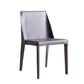 Modern Chair Dining Armless Chairs for Kitchen with Metal Legs Grey 1 Piece Clearhalo 'Dining Chairs' 'Dining Tables & Seating' 'dining_chair' 'furn' 'furn_dining_chair' 'Furniture' 'furniture_dining_chair' 'Kitchen & Dining Furniture' 4890632