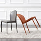 Contemporary Armless Solid Back Chair for Home Leather Dining Side Chair Clearhalo 'Dining Chairs' 'Dining Tables & Seating' 'dining_chair' 'furn' 'furn_dining_chair' 'Furniture' 'furniture_dining_chair' 'Kitchen & Dining Furniture' 4890666