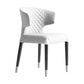 Minimalist Style Leather Dining Side Chair Wingback Armless Dining Chair Clearhalo 'Dining Chairs' 'Dining Tables & Seating' 'dining_chair' 'furn' 'furn_dining_chair' 'Furniture' 'furniture_dining_chair' 'Kitchen & Dining Furniture' 4890743