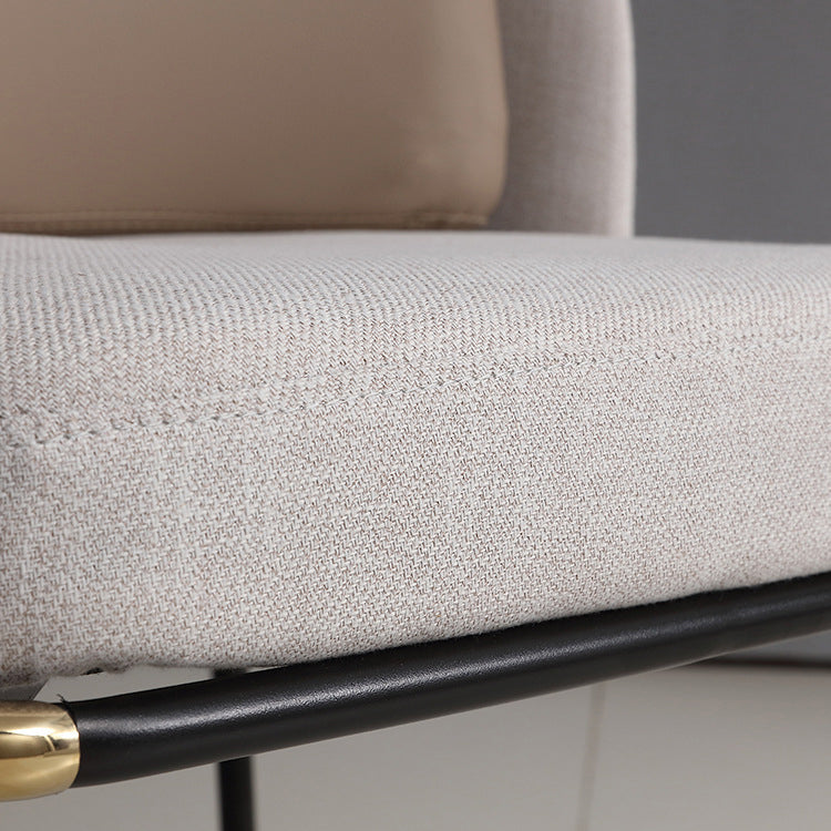 Industrial Chair Dining Armless Chairs for Kitchen with Metal Legs Clearhalo 'Dining Chairs' 'Dining Tables & Seating' 'dining_chair' 'furn' 'furn_dining_chair' 'Furniture' 'furniture_dining_chair' 'Kitchen & Dining Furniture' 4890774