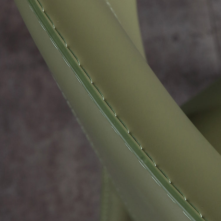 Modern Chair Dining Armless Wingback Chair for Kitchen with Metal Legs Clearhalo 'Dining Chairs' 'Dining Tables & Seating' 'dining_chair' 'furn' 'furn_dining_chair' 'Furniture' 'furniture_dining_chair' 'Kitchen & Dining Furniture' 4890804