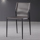 Industrial Chairs Dining Armless Chairs for Kitchen with Metal Legs Grey 1 Piece Clearhalo 'Dining Chairs' 'Dining Tables & Seating' 'dining_chair' 'furn' 'furn_dining_chair' 'Furniture' 'furniture_dining_chair' 'Kitchen & Dining Furniture' 4890821