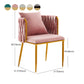 Scandinavian Armless Solid Back Chair Upholstered Side Chairs Clearhalo 'Dining Chairs' 'Dining Tables & Seating' 'dining_chair' 'furn' 'furn_dining_chair' 'Furniture' 'furniture_dining_chair' 'Kitchen & Dining Furniture' 4890913