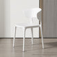 Minimalist Plastic Dining Armless Chair Colorful Wingback Side Chair White 1 Piece Clearhalo 'Dining Chairs' 'Dining Tables & Seating' 'dining_chair' 'furn' 'furn_dining_chair' 'Furniture' 'furniture_dining_chair' 'Kitchen & Dining Furniture' 4890933