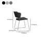 Modern Chair Dining Armless Open Back Chair for Kitchen with Metal Legs Clearhalo 'Dining Chairs' 'Dining Tables & Seating' 'dining_chair' 'furn' 'furn_dining_chair' 'Furniture' 'furniture_dining_chair' 'Kitchen & Dining Furniture' 4890991