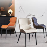 Modern Style Chairs Dining Arm Chairs for Kitchen with Metal Legs Clearhalo 'Dining Chairs' 'Dining Tables & Seating' 'dining_chair' 'furn' 'furn_dining_chair' 'Furniture' 'furniture_dining_chair' 'Kitchen & Dining Furniture' 4891069