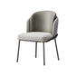 Contemporary Metal Dining Chair Upholstered Armless Chair for Home Use Clearhalo 'Dining Chairs' 'Dining Tables & Seating' 'dining_chair' 'furn' 'furn_dining_chair' 'Furniture' 'furniture_dining_chair' 'Kitchen & Dining Furniture' 4891096