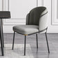 Contemporary Metal Dining Chair Upholstered Armless Chair for Home Use Clearhalo 'Dining Chairs' 'Dining Tables & Seating' 'dining_chair' 'furn' 'furn_dining_chair' 'Furniture' 'furniture_dining_chair' 'Kitchen & Dining Furniture' 4891102