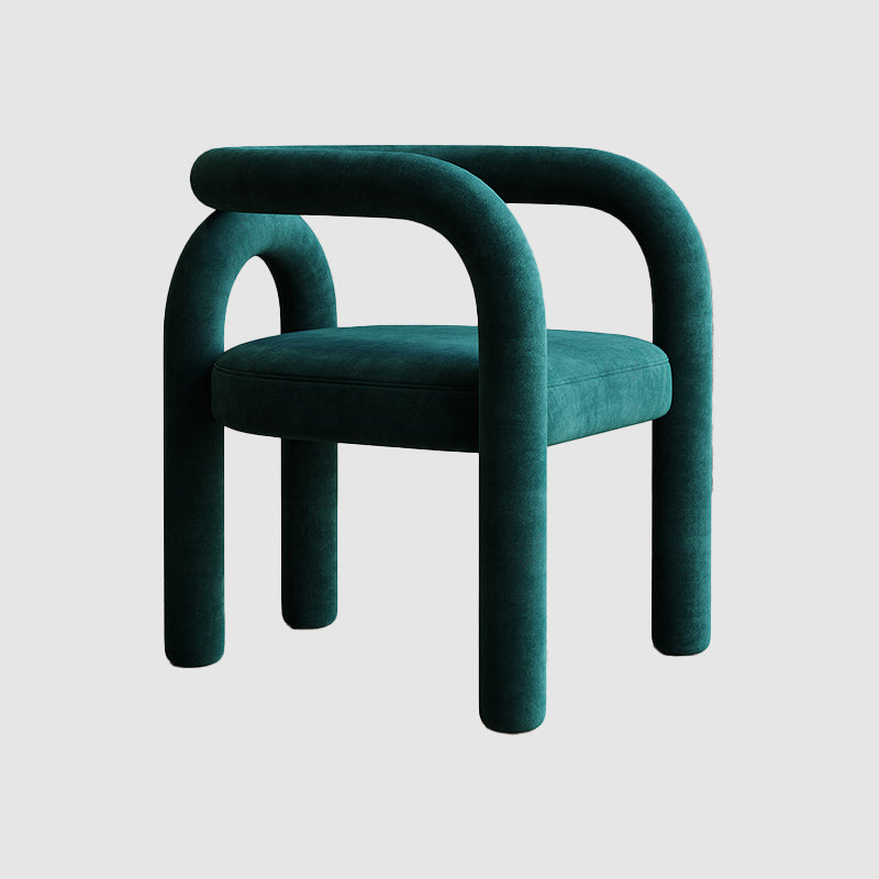 Modern Upholstered Side Chairs for Home Open Back Dining Side Chair Clearhalo 'Dining Chairs' 'Dining Tables & Seating' 'dining_chair' 'furn' 'furn_dining_chair' 'Furniture' 'furniture_dining_chair' 'Kitchen & Dining Furniture' 4891113