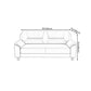 Standard Tight Back Sofa Set Faux Leather Pillow Top Arm Sofa Couch Clearhalo 'Furniture' 'furniture_sofas' 'Living Room Furniture' 'Sofa' 'sofas' 4895766