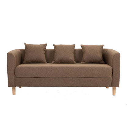 Linen Standard Square Arm Sofa Couch Contemporary Tight Back Sofa Set Coffee Clearhalo 'Furniture' 'furniture_sofas' 'Living Room Furniture' 'Sofa' 'sofas' 4895775