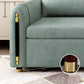 Contemporary Sofa Bed with Pillows and Storage for Apartment 35.43" Clearhalo 'furn' 'furn_sofas' 'Furniture' 'furniture_sofas' 'Living Room Furniture' 'Sofa' 'sofas' 4895790
