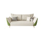 Scandinavian Beige Upholstery Sofa for Apartment and Living Room 85''L x35"W x 35"H Clearhalo 'furn' 'furn_sofas' 'Furniture' 'furniture_sofas' 'Living Room Furniture' 'Sofa' 'sofas' 4895807