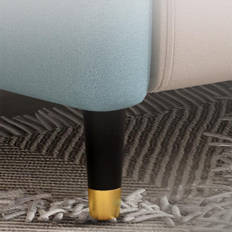 Scandinavian Sofa with 3 Pillows and Pillow Top Arm for Three People Clearhalo 'Furniture' 'furniture_sofas' 'Living Room Furniture' 'Sofa' 'sofas' 4895902