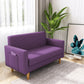 Contemporary Tight Back Sofa with Storage for Living Room and Apartment Dark Purple Clearhalo 'Furniture' 'furniture_sofas' 'Living Room Furniture' 'Sofa' 'sofas' 4895947