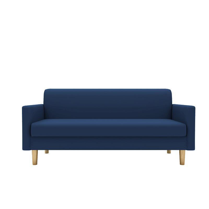 Contemporary Tight Back Sofa with Storage for Living Room and Apartment Dark Blue 28''H x 43''L x 26''W Clearhalo 'Furniture' 'furniture_sofas' 'Living Room Furniture' 'Sofa' 'sofas' 4895952