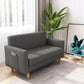 Contemporary Tight Back Sofa with Storage for Living Room and Apartment Dark Gray Clearhalo 'Furniture' 'furniture_sofas' 'Living Room Furniture' 'Sofa' 'sofas' 4895958