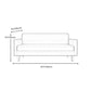 Contemporary Tight Back Sofa with Storage for Living Room and Apartment Clearhalo 'Furniture' 'furniture_sofas' 'Living Room Furniture' 'Sofa' 'sofas' 4895960