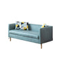 Faux Leather Tight Back Sofa with Tuxedo Arm for Living Room 51"L x 24"W x 24"H Green Clearhalo 'furn' 'furn_sofas' 'Furniture' 'furniture_sofas' 'Living Room Furniture' 'Sofa' 'sofas' 4896016