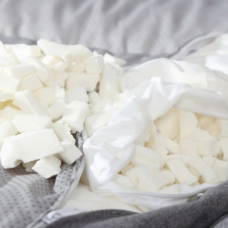 Cotton Blend and Faux Leather Sofa Set Square Arm Sofa Couch with Pillows Clearhalo 'Furniture' 'furniture_sofas' 'Living Room Furniture' 'Sofa' 'sofas' 4896044