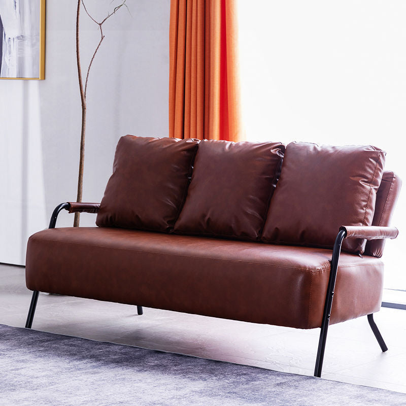 Contemporary Industrial 3-seater Sofa for Apartment and Living Room Clearhalo 'furn' 'furn_sofas' 'Furniture' 'furniture_sofas' 'Living Room Furniture' 'Sofa' 'sofas' 4896050