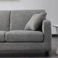 Contemporary Cushions Standard Sofa Set Square Arm Settee Couch Clearhalo 'Furniture' 'furniture_sofas' 'Living Room Furniture' 'Sofa' 'sofas' 4896081