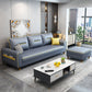 Square Arm Pillowed Back Cushions L-Shape Sectionals Sofa for 3 People Dark Gray Clearhalo 'furn' 'furn_sectionals' 'Furniture' 'furniture_sectionals' 'Living Room Furniture' 'Sectionals' 4896306
