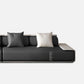 Contemporary Sofa141.73" L X 70.86" W X 29.52" H Armless Sectional for Apartment Clearhalo 'furn' 'furn_sectionals' 'Furniture' 'furniture_sectionals' 'Living Room Furniture' 'Sectionals' 4896422