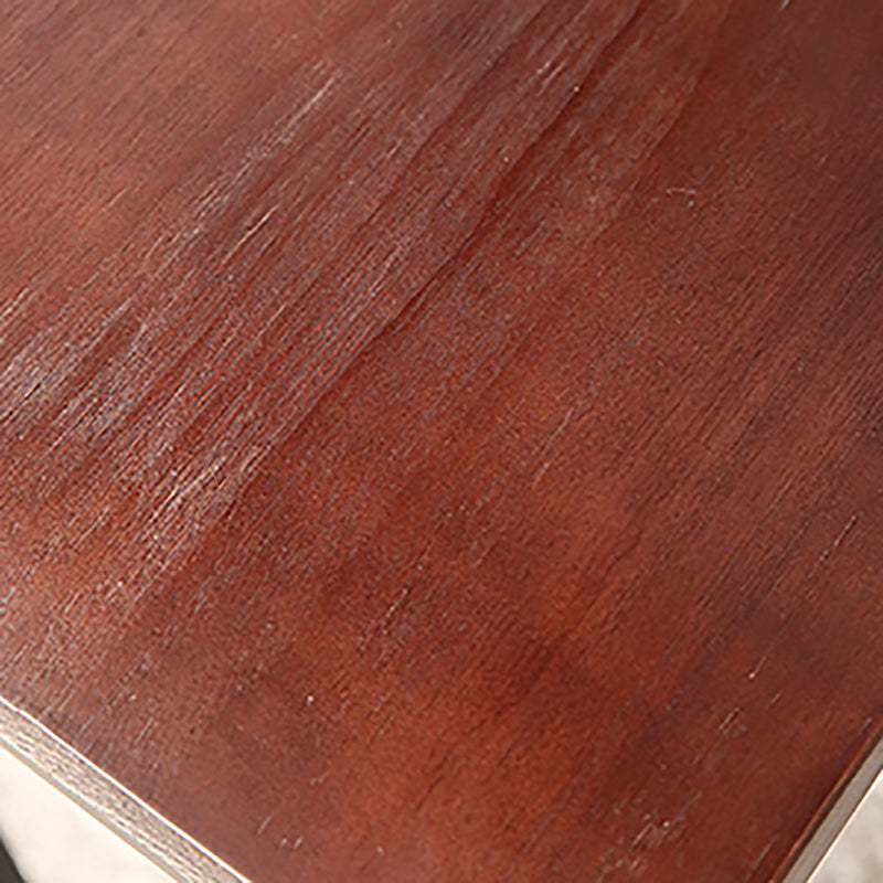 Industrial Bar Dining Table Pine Wood Bar Dining Table with Trestle Base Clearhalo 'Bar Furniture' 'Bar Tables' 'bar_tables' 'furn' 'furn_bar_tables' 'Furniture' 'furniture_bar_tables' 'Kitchen & Dining Furniture' 4898927