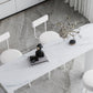 Nordic Bar Table 42-inch Height Metal Base Bistro Table for Dining Room Clearhalo 'Bar Furniture' 'Bar Tables' 'bar_tables' 'furn' 'furn_bar_tables' 'Furniture' 'furniture_bar_tables' 'Kitchen & Dining Furniture' 4899217